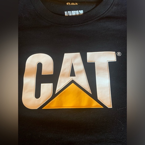 👚 2/$15 CAT (Caterpillar Brand) T-Shirt, Youth Sz 18-20, Brand New w Tags! - Picture 1 of 6